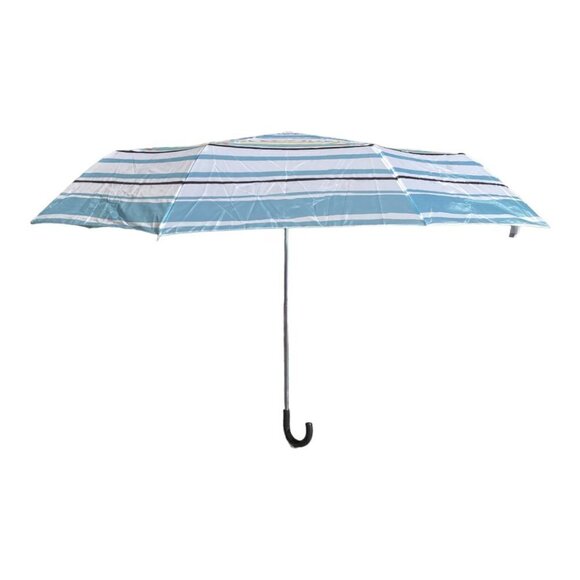 Colorful Striped Purse Size Umbrella - Picture 2 of 5